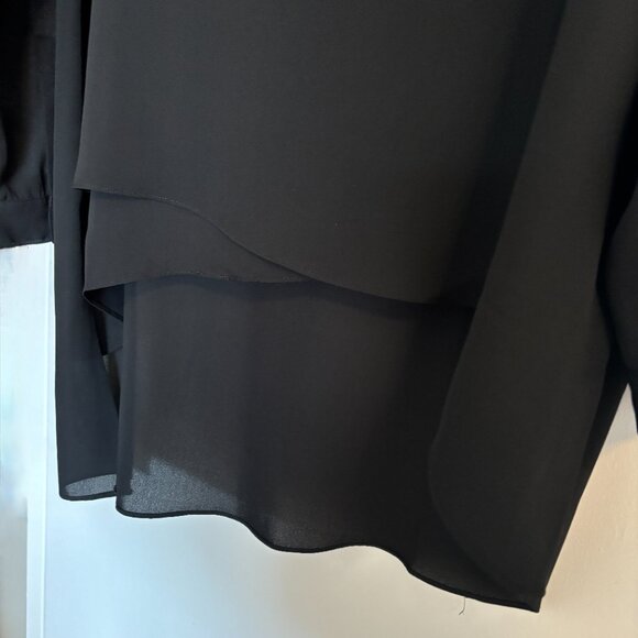 Gorgeous Flowy Chiffon Layered Long Blouse - Picture 4 of 9